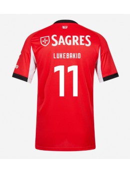 Billige Benfica Dodi Lukebakio #11 Hjemmedrakt 2025-26 Kortermet